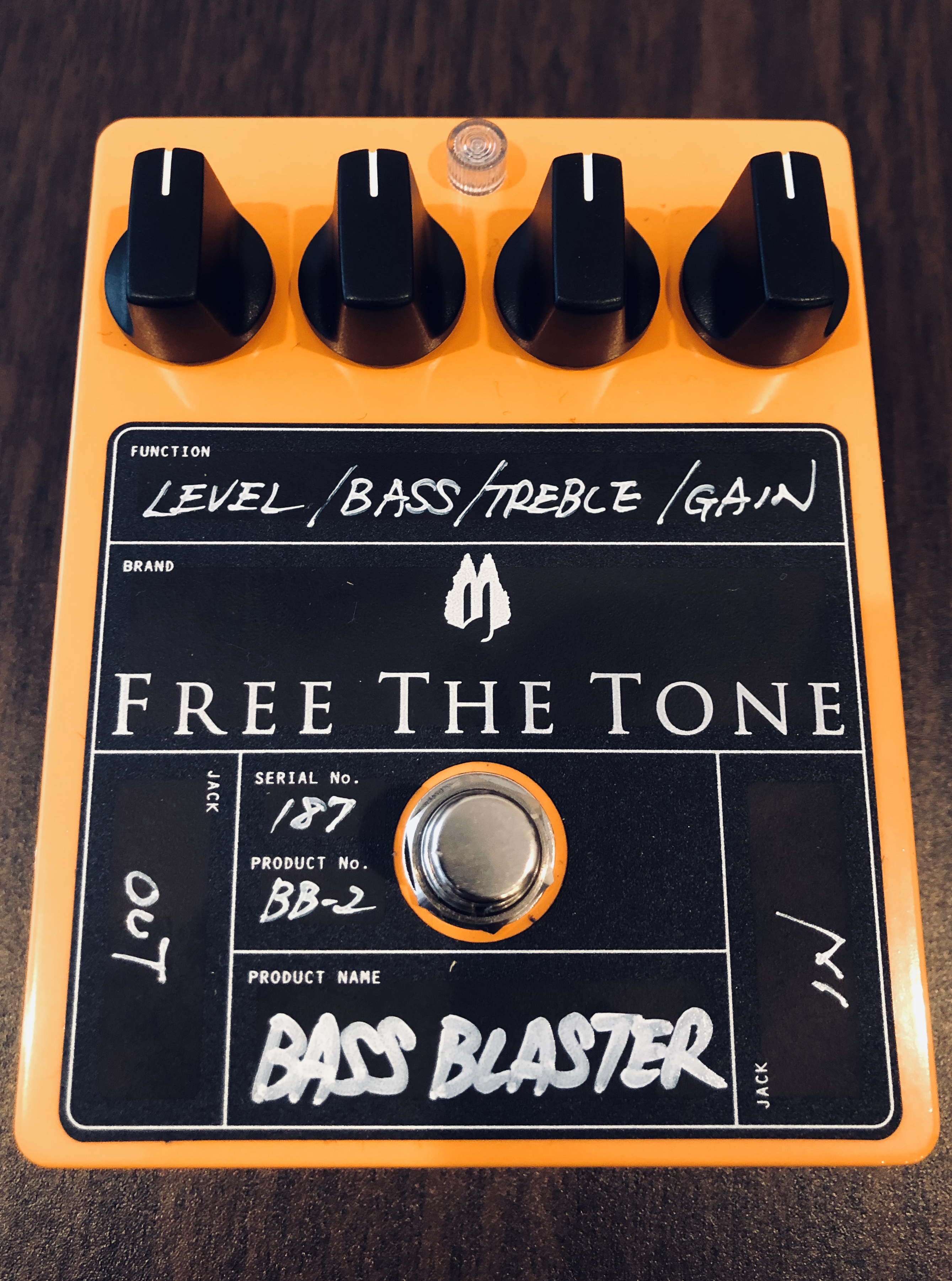 ベース製品レビュー/Free The Tone Custom Efector Series/BASS 